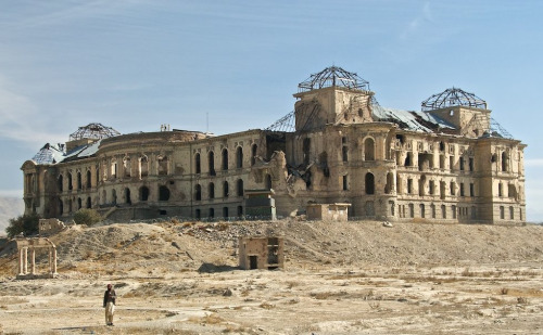 abandonedography: Darul Aman Palace (meaning “abode of peace”) is a European-style palac