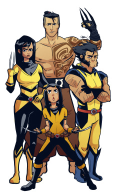Sex video320:I drew the Wolverine Family. pictures