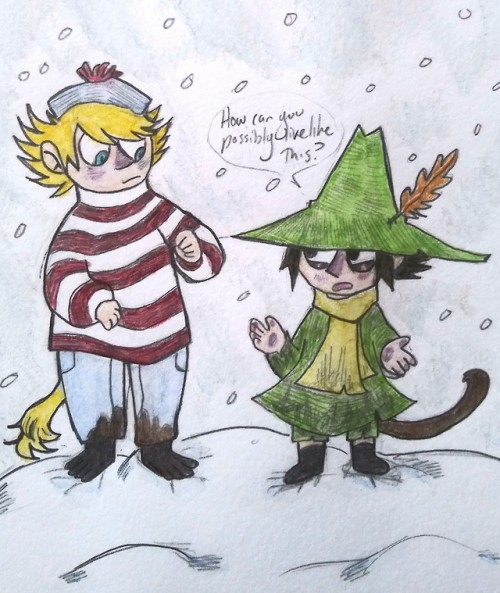 Considering how many times Snufkin has skipped out on winter I doubt he would take to it very well&h