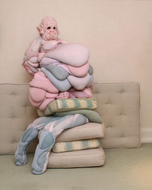  “Daisy May Collingridge’s “squishy” flesh suits quash the idea of an ideal body t
