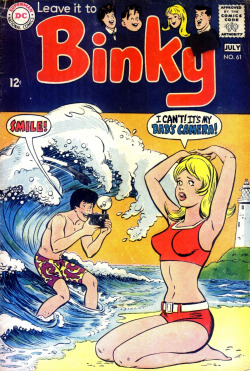 savetheflower-1967:  BINKY comic book, July