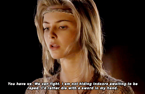 perioddramasource:Tamsin Egerton as Guinevere in ‘CAMELOT’ (2011)requested by @masoncarr2244