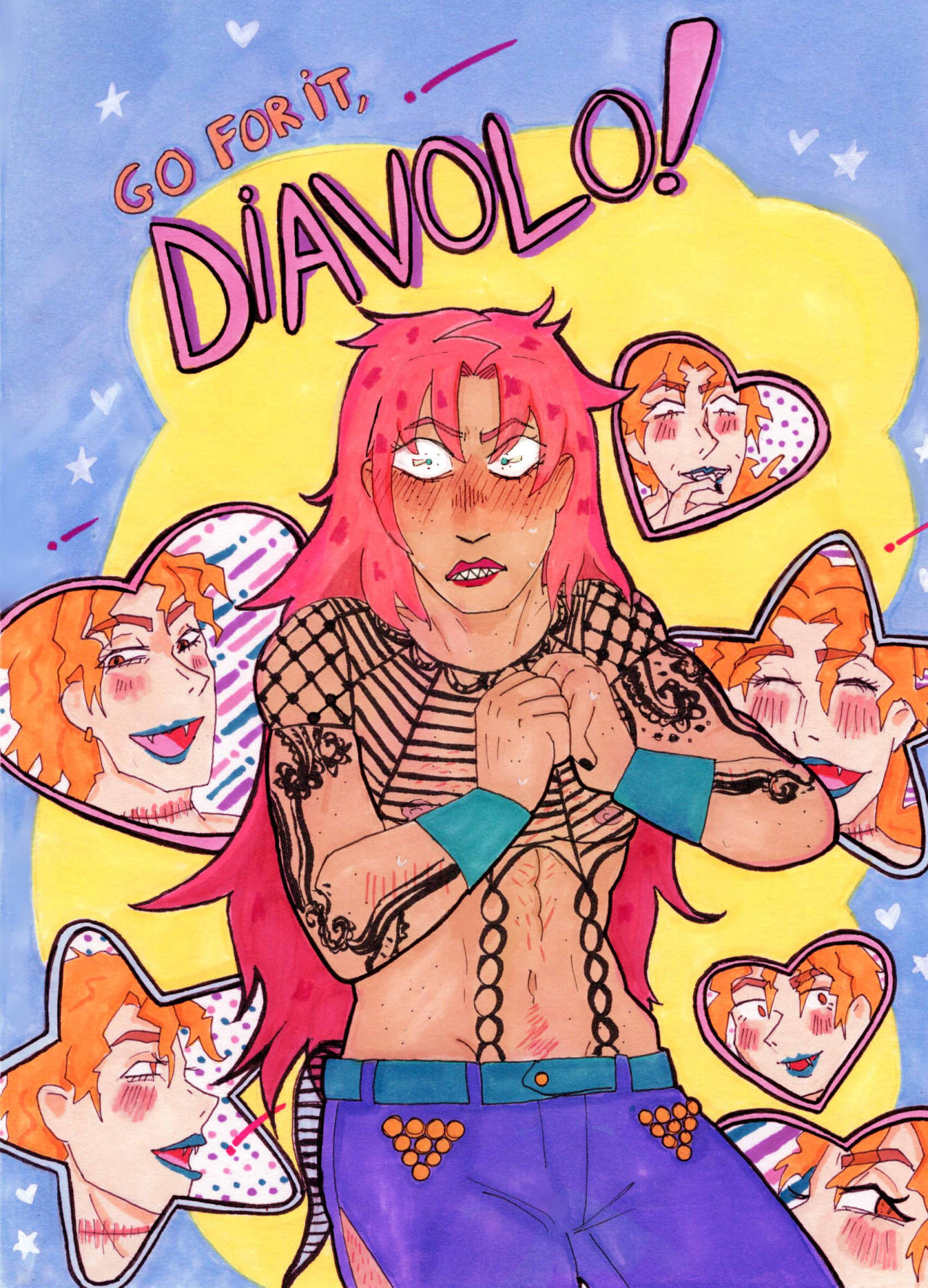 Part 9 diavolo lookin kinda sick ngl, /r/ShitPostCrusaders/, JoJo's  Bizarre Adventure