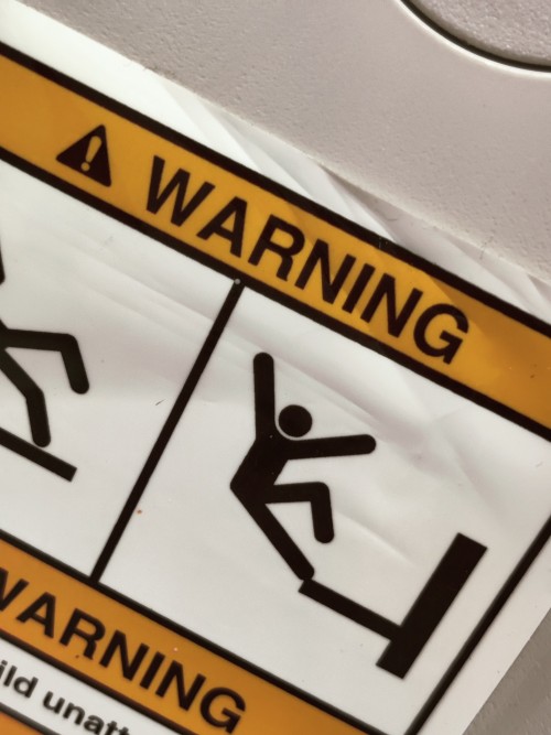 Warning: You Can Use The Baby Changing Table To Do A Kick Flip?? What Is This Trying To Warn Me About