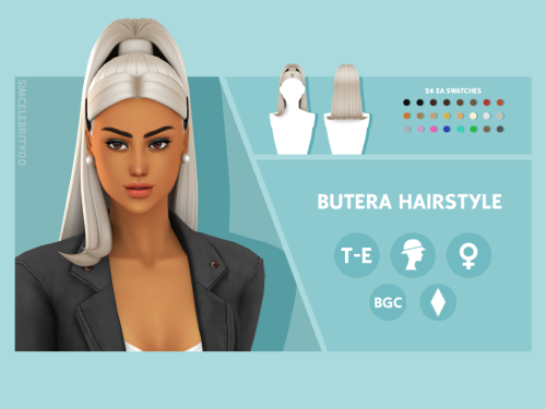 Butera HairstyleWelcome to a new era! my sims are back with a new look! Maxis Match HairstyleAv