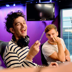 tomrdaleys:  Tom Daley and Matty Healy on