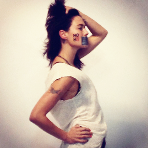 admiringsigh:  Lena supports equality to the world! NOH8 Campaign  The NOH8 Campaign is a charitable