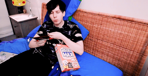 tylesjoseph:  my life in a nutshell [x] 