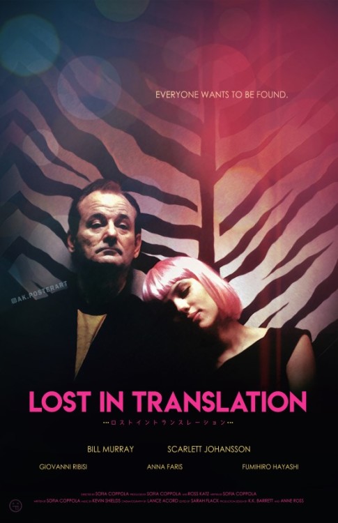 Lost in Translation alternative movie postersStore|Patreon|Instagram