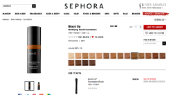 Arabellesicardi:  Black Up Is Stocked At Sephora Now!! I’m So Thrilled, They’ve