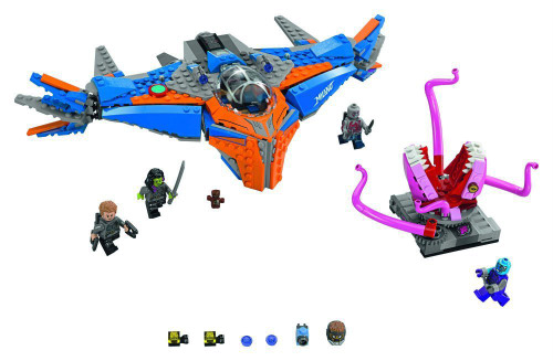 LEGO Guardians of the Galaxy Vol. 2 SetsRavager Attack (76079)featuring Taserface, Mantis, and Rocke