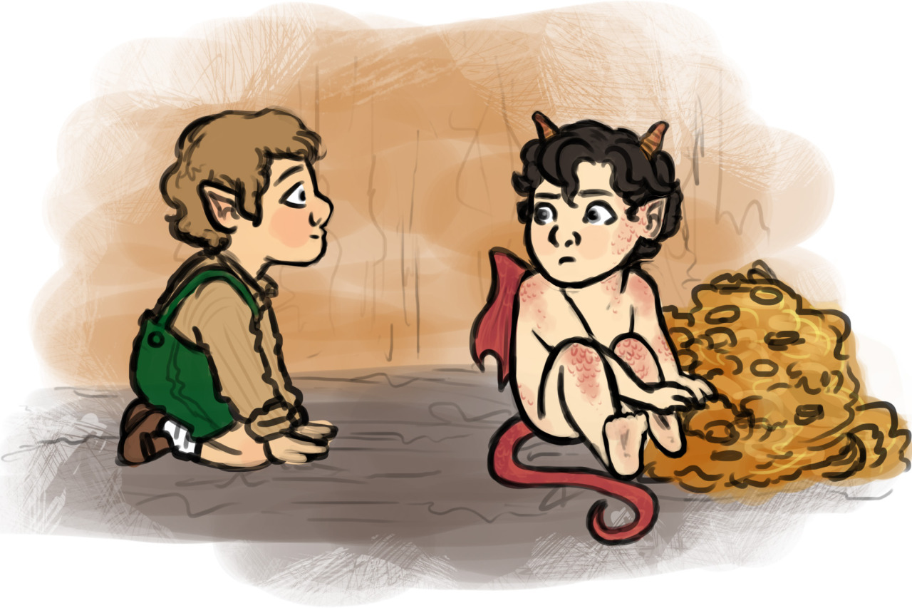flamiekitten:  shootbadcabbies:  He’s trying to protect the gold from thiefs because