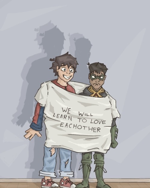 You Can Tell Who’s Idea The Shirt Was..