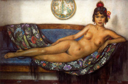 cg54kck:  Naked Gypsy La Chonica, 1917 George
