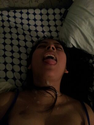 realcumphotos:  Really thirsty and begged for my cum
