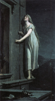 silenceforthesoul:  Maximilian Pirner - Sleepwalker, 1878. 