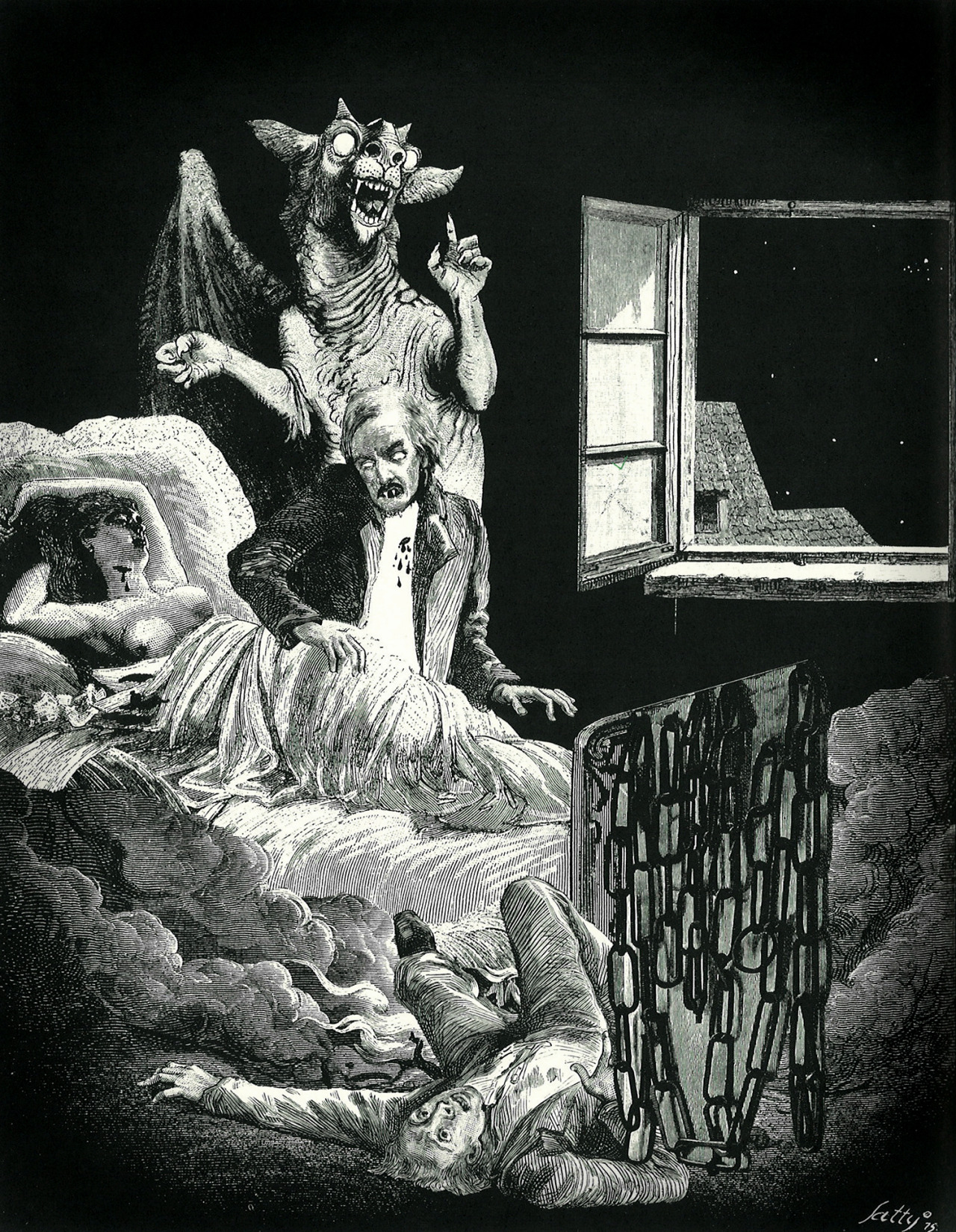 weirdlookindog:Wilfried  Sätty - The Annotated Dracula (1975)