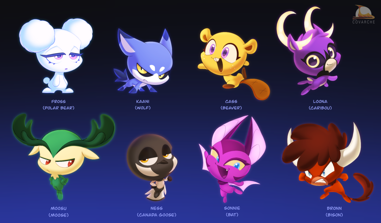 The Official Miraculous Website has the kwamis as mascots in the
