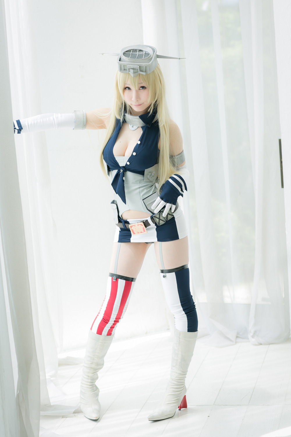 cosplayjapanesegirlsblog: Kantai Collectio - IOWA [mysuite] (Atsuki) 1-30   ;9