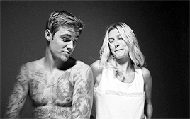 haileysrhodes:Hailey Baldwin and Justin Bieber for Calvin Klein