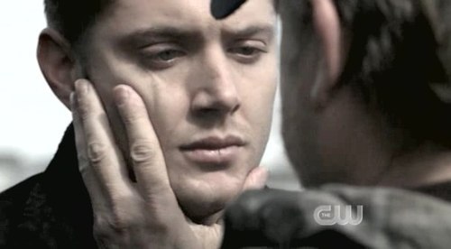 happilyevernow:  No but  when Dean gets  physical comfort from people he cares about  and is told that he is a good person  and is told that he’s worth love and forgiveness  and is shown that he is loved  even when he is shocked as hell that someone