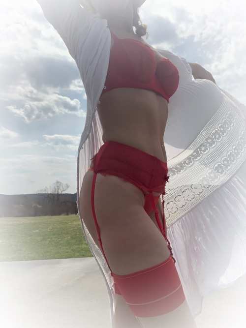 XXX sexymaturelady:My Easter outfit!  I was going photo