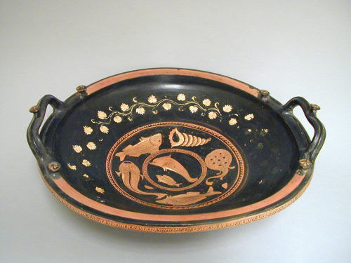 met-greekroman-art:Terracotta lekanis (dish) by Phrixos Group, Metropolitan Museum of Art: Greek and