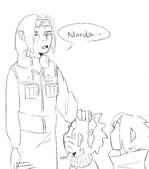 Team 7 Ft. Substitute Itachi-sensei