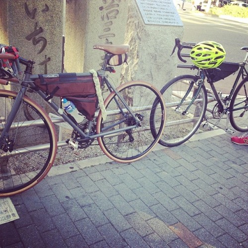 sho0414:  広島いくよー #cycling #cyclelove #nagoya #hiroshima #fuji #fujibike #anchor #uc9 #fearthercx