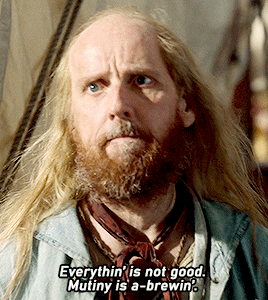 Ewen Bremner As Buttons In Our Flag Means Death (2022-)
