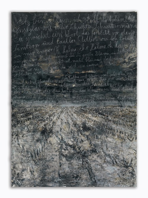yama-bato: Anselm Kiefer Aschenblume 2007-2012Oil, emulsion, acrylic, shellac and chalk on canvas380
