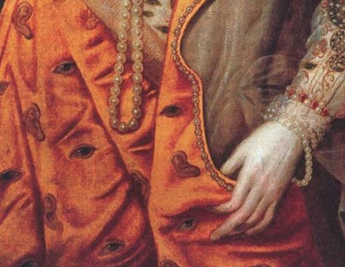 The Rainbow Portrait of Queen Elizabeth I (detail)