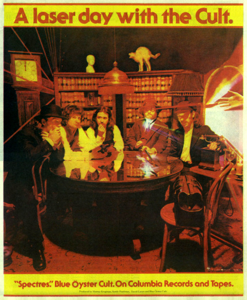chrisgoesrock:  Blue Öyster Cult - Billboard Magazine Advertise 1977