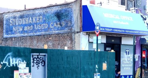 I love it when old signs that are painted on a building reappear when a building gets torn down/reno