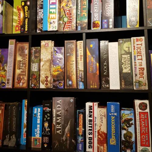 There Was Boardgames Galore, Most Of Them I Hadn't Even Heard Of! #boardgames #gaming (at Loading Bar)
