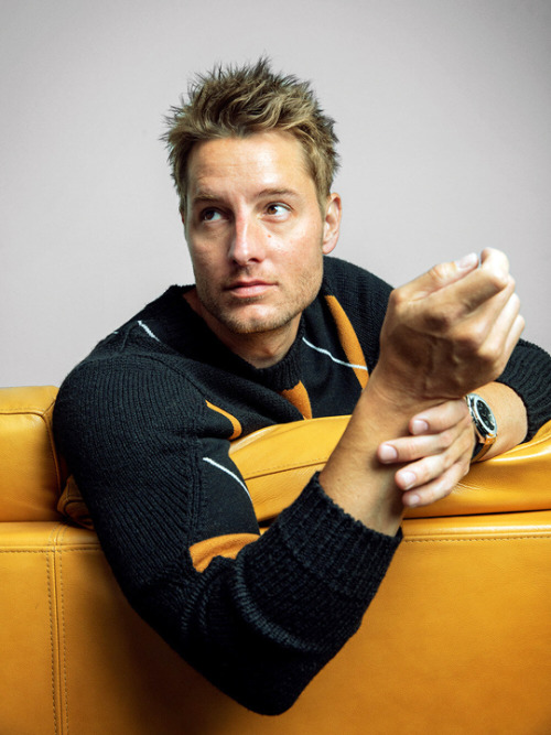 flawlessgentlemen:Justin Hartley photographed by Doug Inglish for DuJour (2019)