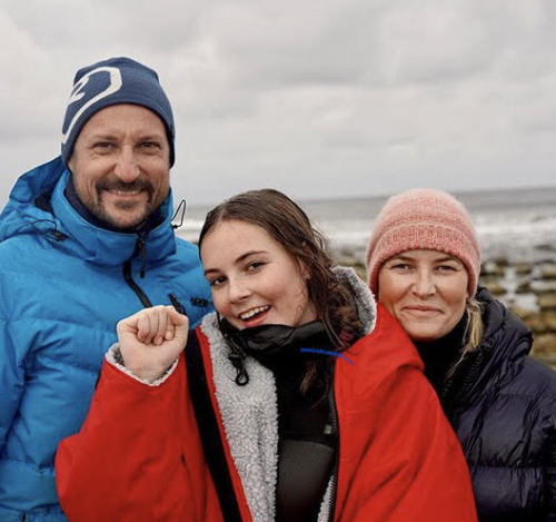 queensonjas:24 October 2020: It was a victorious day for the young women of the Norwegian Royal Fami