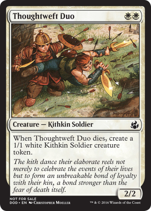 Some kithkins for my custom pseudo-commander duel deck.