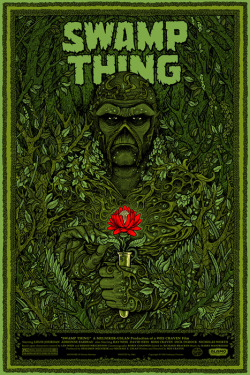 Thepostermovement:  Swamp Thing By Florian Bertmer