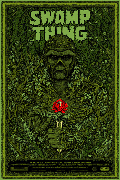 XXX thepostermovement:  Swamp Thing by Florian photo
