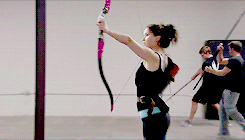 kris-stewart:  Jennifer Lawrence BTS of Catching Fire 