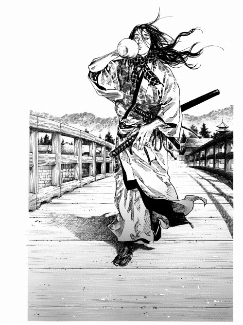 woundeddog:  From Inoue Takehiko’s art book Sumi and Water 