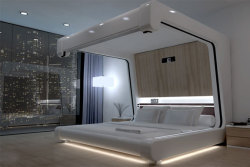 primary-elements:  Somnus M Intelligent Bedroom. 