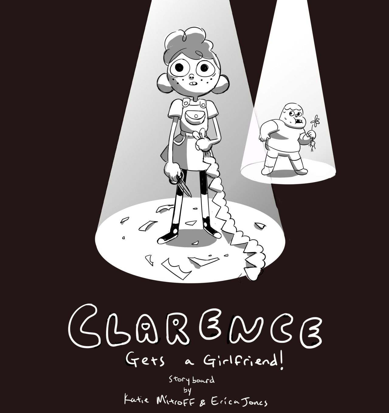 troffie:  jonesypop:  Katie Mitroff and I Storyboarded an episode of Clarence! it