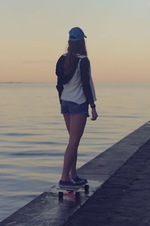 Skate On The Beach