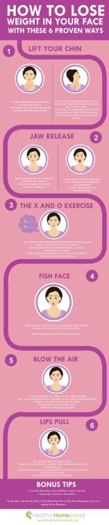 taichi-kungfu-online:  How to lose weight in your face?