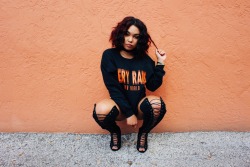 brown-princess: blackfashion:  Very Rare Brand $outh Florida Photographer- @beacoupswag Model- quay.arianna Shop bookoo.bigcartel.com    