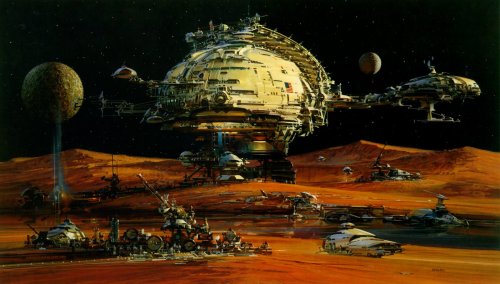 scifiarchive: 7 more works by John BerkeyMore at JohnBerkey.com