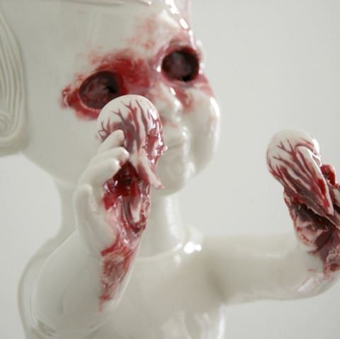 alfredogomezart:  lesimagesduvide:  Porcelain figures by Maria Rubinke Source :
