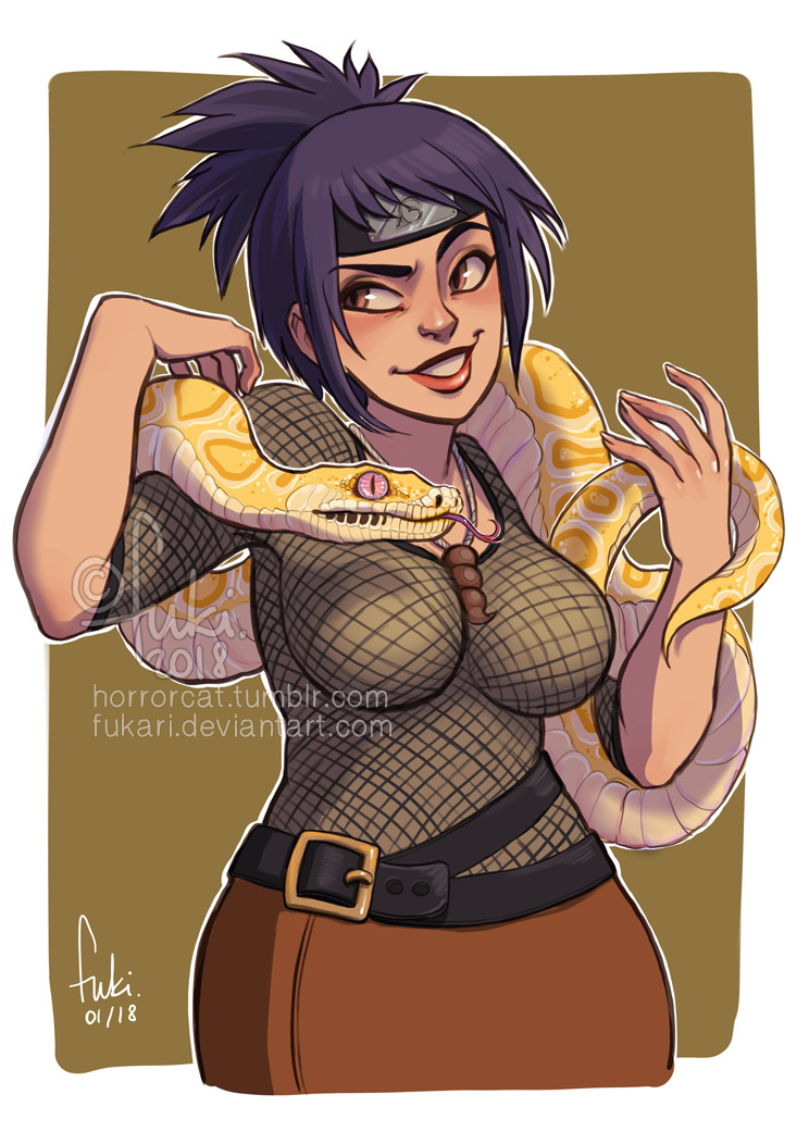 horrorcat:  I drew this Tenten and a friend of mine said that she looks like she’s